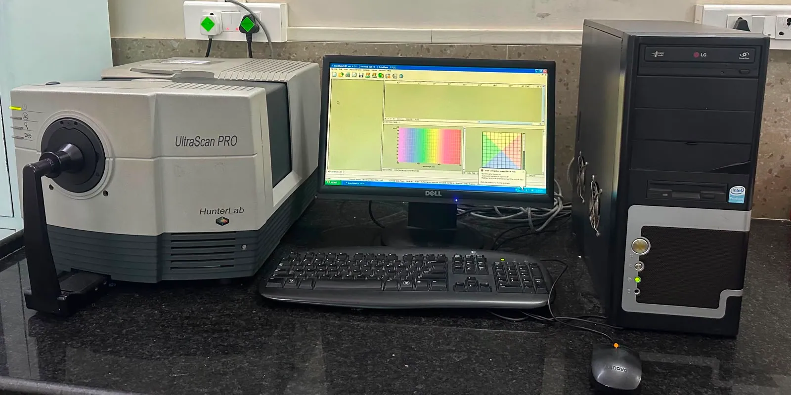 Colour Measurement by Macbeth Spectrophotometer