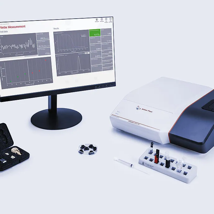 Nano Particle Size Analysis by Nanosizer supporting view